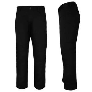 Pantalones negros largos Ropa DE TRABAJO Rodilleras Ajuste regular personalizado Pantalones tácticos ejecutivos Pantalones casuales de carga - Product Image 1