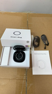 OEMインテリジェントヘルススポーツリング（充電ボックス付き）ステンレススチール製、睡眠・心拍数・血圧・写真撮影制御機能搭載R09スマートリング - Product Image 2