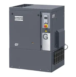 60Hz Atlas-Copco G Series 7-15KW Screw Air Compressors G7 G11 G15