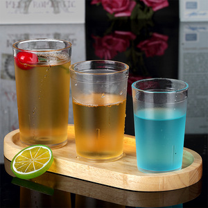 Cốc Uống Nước Trong Suốt 8 Oz Bằng Nhựa Có Thể Xếp Chồng Lên Nhau Logo Theo Yêu Cầu - Product Image 6