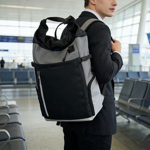 Mochila de Viaje de Gran Capacidad <span class=keywords><strong>con</strong></span> Logotipo Personalizado al por Mayor, Mochila Casual Unisex <span class=keywords><strong>con</strong></span> Compartimentos <span class=keywords><strong>para</strong></span> Zapatos, de Nailon Impermeable - Product Image 3