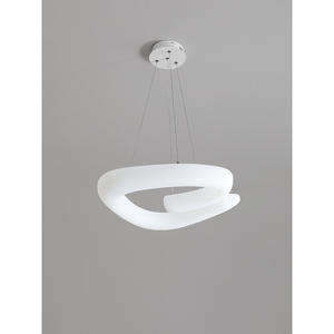 Lámpara Colgante LED Moderna Minimalista de Altura Ajustable en Forma de Donut, Estilo Nórdico de Moda para un Dormitorio Principal Acogedor o Habitación Infantil - Product Image 2