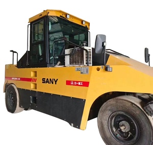 Rodillo Compactador de Segunda Mano Eficiente Sany SPR300C-8s con Neumáticos de Goma, Rodillo Compactador Sany Usado de 30 Toneladas en Oferta, Máquina de Construcción - Product Image 1