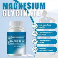 Acorn Whale Factory OEM Custom Private Label Magnesium Glycinate Triple Complex Magnesium Capsules Men-Immunity Anti-Fatigue GMP