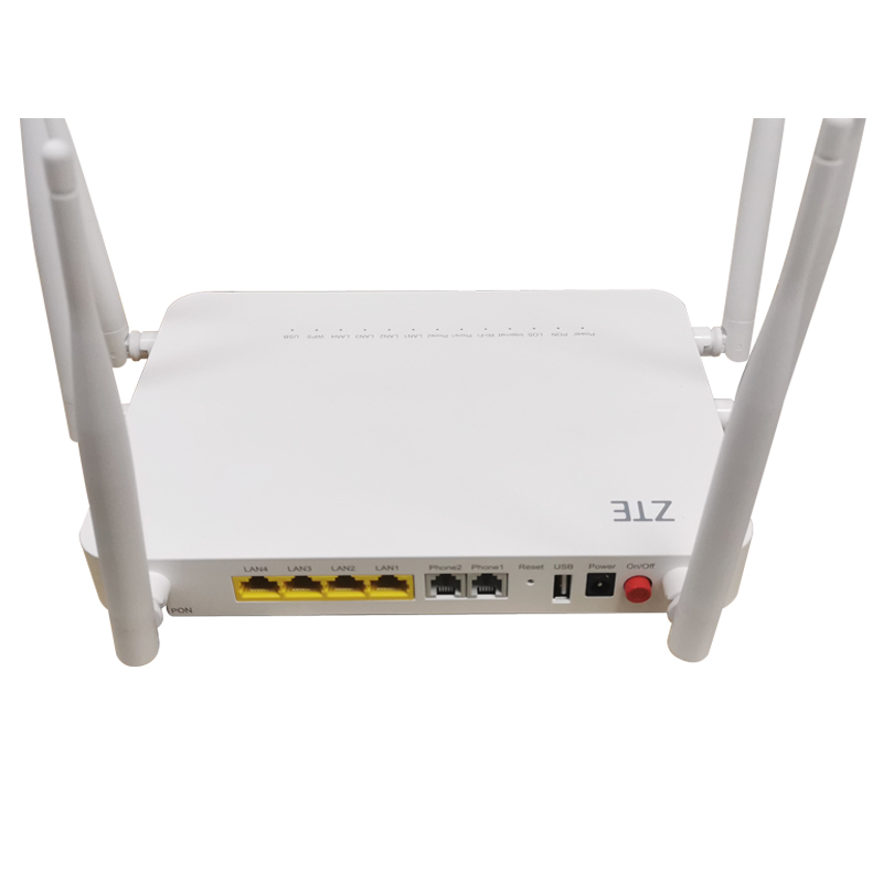 F680 GPON ONU ONT 1GE+3FE+2POTS+USB 2.4G&5G