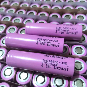 삼성 원통형 리튬 이온 정품 3.6V <span class=keywords><strong>Inr18650</strong></span>-30Q 18650 3000mAh 연속 30A 무선 진공 청소기 배터리 - Product Image 6