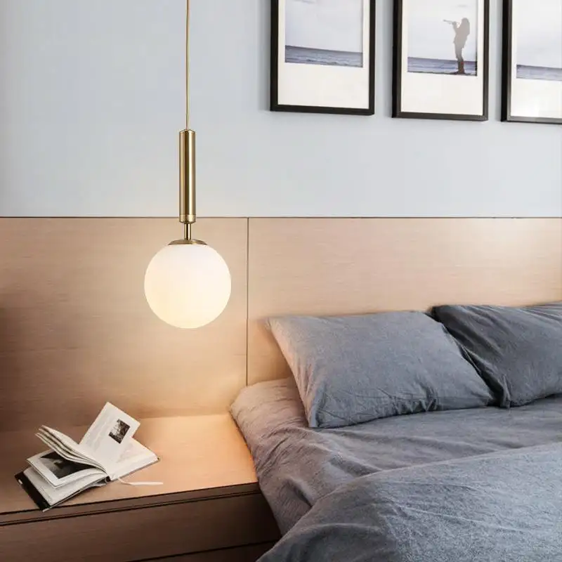 Modern Brass Design Chandelier Nordic Luxury Hanging Lamp Home Living Room Restaurant Decoration Pendant Light