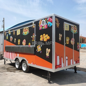 2025 carros de camiones móviles Catering Comida Concesión Pizza Remolque con cocina completa - Product Image 2