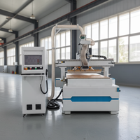 Router CNC de Madera de 3 Ejes 1530/1325 con Sistema de Control ATC Syntec/DSP/RichAuto/NC Studio/Mach3, Precio Competitivo, Husillo de 3-9kW