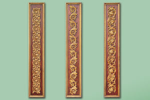 Banruo — <span class=keywords><strong>plaque</strong></span> murale artistique 3D <span class=keywords><strong>de</strong></span> style classique, panneau mural en <span class=keywords><strong>plastique</strong></span>, moulage <span class=keywords><strong>de</strong></span> décor, panneau mural artistique - Product Image 2