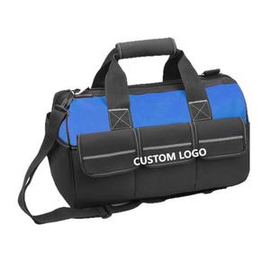 Heavy Duty Electrician Tool Bag Industrial Grade Durable Work Bag Multi-Pocket Tear-Resistant Utility Pouch with Tool Organizer
