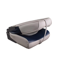 Siège de bateau pliant PC à dossier haut vis en acier inoxydable accessoire de ponton Durable comprenant un treuil d'ancrage pêche marine MINGLAN