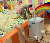 Mesin Pembersih Bola Plastik untuk Peralatan Bermain Anak di Dalam Ruangan, Set Kolam Bola Anak dengan Mesin Cuci, Pembersihan Berkecepatan Tinggi