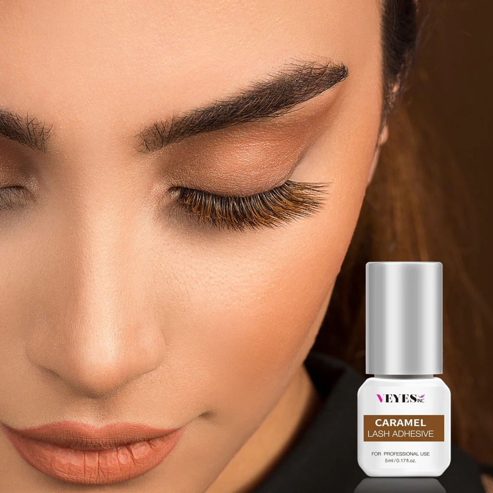 Veyes Premium Quality Fast Dry Eyelash Extension Glue Liquid Multi-color Beauty Care With Custom Certified Msds