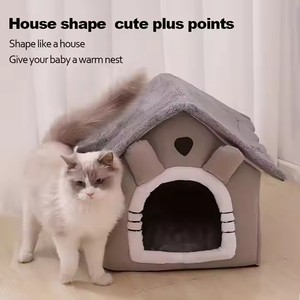 Cane per gatti di lusso cuccia per animali domestici con manico nido nido per quattro stagioni universale rimovibile e lavabile per animali domestici - Product Image 2