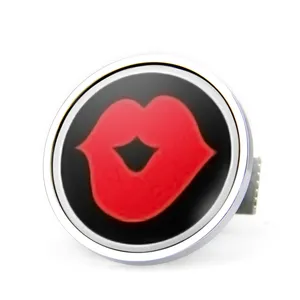 Hot Selling Custom Advanced Technology Car Badge Abs Plastic Luxury Round Chrome Car Logo Badge Emblems