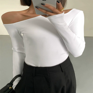 Camicetta Donna alla Moda 2025, Slim Fit, Monospalla con <span class=keywords><strong>Manica</strong></span> <span class=keywords><strong>Lunga</strong></span> - Product Image 5