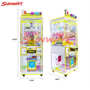 Machine de jeu à griffes d'intérieur à monnayeur, mini, pour la distribution de cadeaux et de prix - Product Image 5