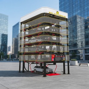 Sistema <span class=keywords><strong>de</strong></span> Estacionamiento Rotatorio que Ahorra Espacio, <span class=keywords><strong>de</strong></span> 8 a 20 Autos, Totalmente Automatizado con Control <span class=keywords><strong>de</strong></span> Acceso Inteligente - Product Image 4