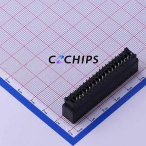 SA36BL0104 Gold Finger Connector Through hole Component (THT),P=2.54mm Connector EDGE SLOT 2.54mm 36P Through Hole - Product Image 2