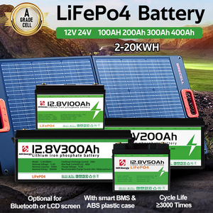 Eu Usa Warehouse Home Energy Storage 100ah 200ah 300ah 400ah 48v <b>24v</b> 12v Lithium Ion Solar <b>Battery</b> Pack <b>Battery</b> - Product Image 2