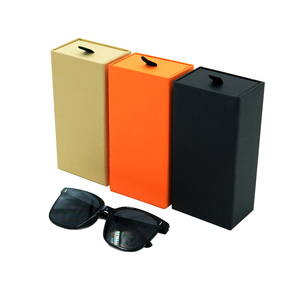 Hard Paper Drawer Sunglass Package Cases Custom Logo Luxury Eyewear Sun Glasses Sunglasses Packaging Box - Product Image 4