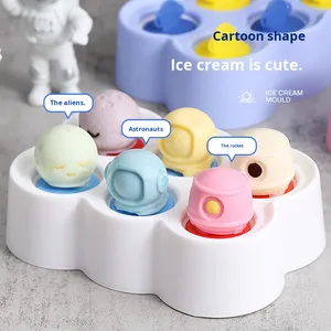 Plateau à glace en Silicone écologique pour enfants <span class=keywords><strong>moule</strong></span> à Popsicle <span class=keywords><strong>Mini</strong></span> boule de glace bricolage <span class=keywords><strong>moule</strong></span> à glaçons fait maison capacité 1-3L - Product Image 5