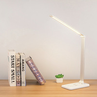 Lampe de nuit LED miniature USB rechargeable en aluminium sensible au toucher, créative, pour chambre à coucher, restaurant, hôtel, chevet, blanche
