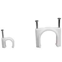 High Quality Gray Cable Staples for Electrical Wiring Wall Cable Wire Clip Nail Holder Staple Flat Excellent Fasteners