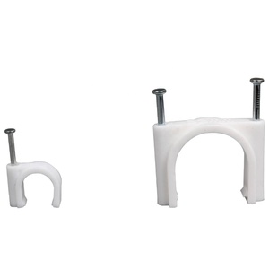 <span class=keywords><strong>Grapas</strong></span> de <span class=keywords><strong>Cable</strong></span> gris de alta calidad para cableado eléctrico <span class=keywords><strong>Cable</strong></span> de pared Clip de alambre Grapa de soporte plano Excelentes sujetadores - Product Image 4