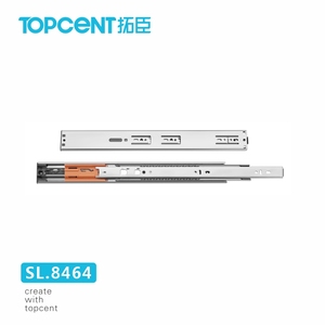 Topcent mở rộng đầy đủ mềm đóng thủy lực ngăn kéo đường ray bóng mang ngoài trời phòng ngủ nhà Bếp tủ ăn Slide - Product Image 1