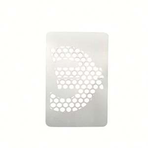 Broyeur à herbes manuel portable en métal, carte en acier inoxydable, moulin à fumée, carte broyeur à herbes - Product Image 5