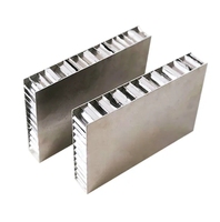 Service OEM Panneau décoratif matériaux de toiture de construction panneau en nid d'abeille en aluminium panneau insonorisé