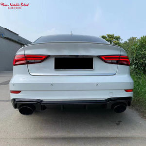 Diffuseur RS3 avec <span class=keywords><strong>berline</strong></span> à hayon d'échappement édition ordinaire pour <span class=keywords><strong>Audi</strong></span> <span class=keywords><strong>A3</strong></span> S3 pare-chocs arrière <span class=keywords><strong>prix</strong></span> usine de haute qualité <span class=keywords><strong>2017</strong></span> 2018 2019 - Product Image 6