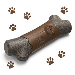 Brinquedo Durável em Formato de Osso para Cães, Novo Design, para Limpeza de Dentes e Brincadeiras Sonoras - Product Image 1