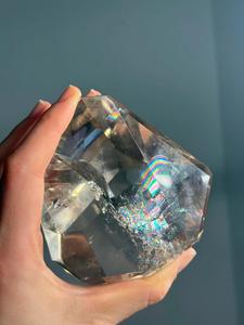 Wholesale High Quality Natural Rainbow Smoky Clear Quartz Free Form Healing <b>Stone</b> Crystal Craft for Decoration - Product Image 1