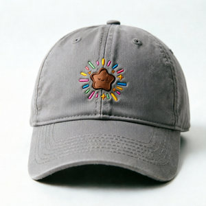 Gorras de béisbol de algodón bordadas personalizadas, diseño de 6 paneles, hebilla metálica ajustable, gorra de tela de algodón suave - Product Image 4