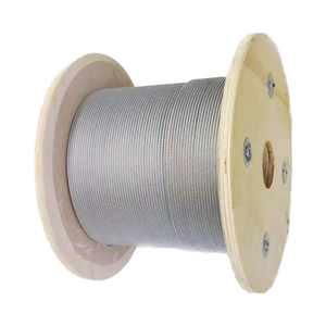Acero al Carbono Galvanizado de Alta Resistencia a la Tracción 60, 6*7+IWS-1.8mm 2mm #   Fabricación de Cables de Acero de 0.6mm AiSi con Conformación en Frío - Product Image 5