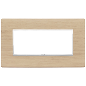 Vimar Bleached Oak Wall <b>Switch</b> <b>Plate</b> 17.65x10.7x1.85cm Modern Design - Product Image 1