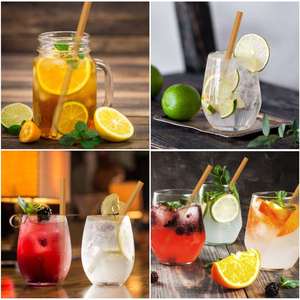 Heat Resistant Biodegradable <b>PLA</b> Drinking Straws Food Grade Thickened Non Sagging Disposable for Milk Tea Coffee Beverage - Product Image 3