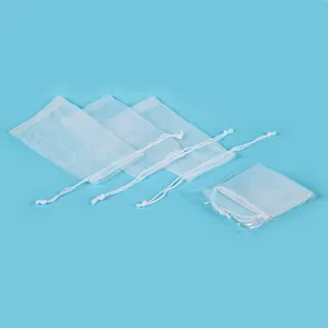 Eco-Friendly Materials Bubble Drawstring Small Mesh Bag For Soap Accept Flexible Payment Terms