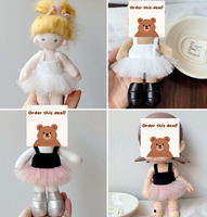 Nouveaux produits 2026 : Robe Zsig, Robe de poupée, Cadeaux artisanaux et DIY, Robe de poupée Moru 10cm 14cm, Robe de poupée à moins d'un dollar 02