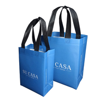 Sac de courses ultrasonique haut de gamme personnalisé en non-tissé recyclé laminé, motif camouflage, avec poignées et fermeture épaule