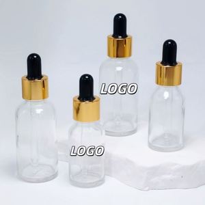 Empty 15ml 30ml 50ml Glass Hair Oil <b>Bottle</b> <b>Dropper</b> Packaging for Cosmetics - Product Image 1