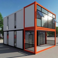 Fabricant de maisons conteneurs portables de luxe, structure en acier, logement en kit, maison conteneur modulaire préfabriquée moderne