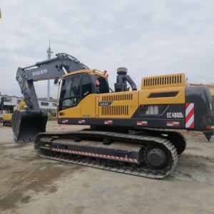 Excavateur Volvo EC480 d'occasion de 48 tonnes avec engrenage PLC de boîte de vitesse de pompe moteur à bas prix-Composants de base inclus - Product Image 6