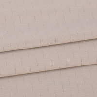 Tissu respirant décontracté à rayures météores en maille œil-de-perdrix, couleur personnalisée, directement des fabricants
