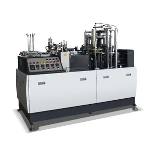 Çin'de yüksek hızlı tek kullanımlık kağıt bardak üretim hattı kağıt bardak yapma makinesi