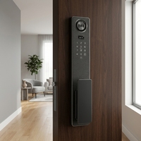 Système de sécurité domestique, serrure de porte intelligente à reconnaissance faciale 3D, application Tuya, empreinte digitale, reconnaissance faciale, serrure de porte électronique sans clé pour la maison
