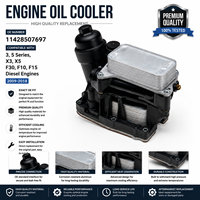 Housing Filter Oli Mesin Ultimate untuk BMW Seri 3 5 X3 X5 OE 11428507697 Anti Bocor Tahan Lama